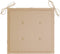 vidaXL - Tuinstoelkussens - 6 - st - 40x40x3 - cm - oxford - stof - beige