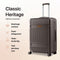 SKYCASES Classic Heritage - Grote Reiskoffer - TSA Slot - 76x52x30 cm - 100L - XL Rolkoffer - 360°