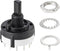 TRU COMPONENTS SR26B4-2X6-7-20 Draaischakelaar 250 V 150 mA 12 x 30 ° 1 stuk(s)