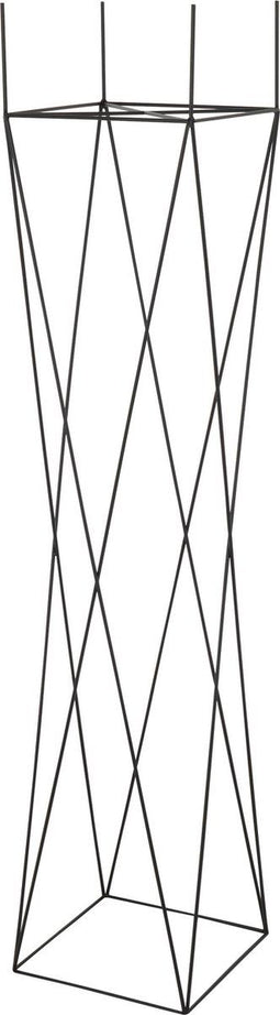 J-Line staander Kruis - metaal - zwart - large - 145 cm hoog