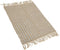 ADABAG - Laagpolig vloerkleed - Beige - 50 x 80 cm - Katoen