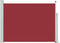 vidaXL - Tuinscherm - uittrekbaar - 117x500 - cm - rood
