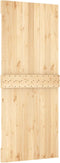 vidaXL - Deur - NARVIK - 85x210 - cm - massief - grenenhout