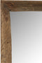 J-Line spiegel Rechthoek - hout - bruin - large - 90 x 176 cm