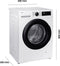 SAMSUNG WW1BDG5B25AEEG WASMACHINE 11KG A