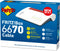Fritz Fritz!Box 6670 - Router - Wi-Fi 7 (802.11be) 3600 Mbit/s Dual-band (2.4 GHz / 5 GHz) - Wit