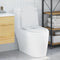 vidaXL - Snelle - Afneembare - WC-zitting - met - Zachte - Sluiting - Duroplast - Wit