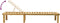 vidaXL - Ligbed - met - tafel - geïmpregneerd - grenenhout