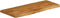 vidaXL - Tafelblad - met - natuurlijke - rand - 90x40x2,5 - cm - massief - mangohout