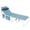 Hangmat Aktive Blauw Staal 200 x 88 x 70 cm