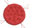 vidaXL - Zitkussen - rond - Ø - 100x11 - cm - oxford - stof - rood