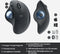 Logitech M575 - Draadloze Trackball - Ergonomisch ontwerp - Grafiet