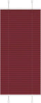 vidaXL - Plissé - rolgordijn - 60x100 - cm - stofbreedte - 59,4 - cm - bordeauxrood
