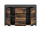 Furnilux Jam - Dressoir - Tijdloos ontwerp - Bruin - 35x80x125cm