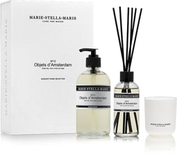 Marie-Stella-Maris No.12 - Giftset - Handzeep 250 ml Geurstokjes 100 ml Geurkaars 100 g