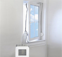 Airco Airlock Afdichting 4M Universeel - Raam en Deur - Insectenwerend - Wit
