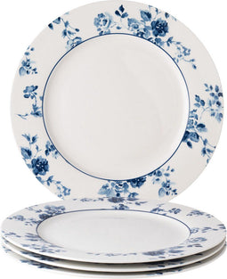 Laura Ashley Blueprint Collectables - Dinerborden - Ø 26cm - China Rose (set van 4)