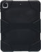 Tablet Hoes Geschikt voor iPad Pro 12.9 (2020) - Extreme Protection Army Backcover tablet - Zwart /Zwart