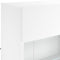vidaXL - Tv-wandmeubel - met - LED-verlichting - 98,5x30x60,5 - cm - wit