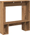 vidaXL - Haardombouw - 81x18x82 - cm - bewerkt - hout - artisanaal - eikenkleurig