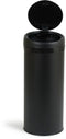 Umuzi cleaning Prullenbak 50L - Rond - Push Bin - Mat zwart - Ø30cmx72cm(H)
