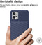 iMoshion Hoesje Geschikt voor Motorola Moto G32 Hoesje Siliconen - iMoshion Thunder Backcover - Blauw