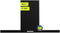 Exquisit FKH92-3BL - Wandschouw - 90 cm - 3 standen - Zwart