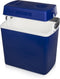 Campart Koelbox CB-8624 - Coolbox 22 liter - Lichtgewicht met handvat - Thermo-elektrisch koelsysteem - Met 12V stekker voor onderweg en in auto - Om te vormen naar 230V netstroom stekker - Blauw