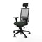 Bureaustoel met hoofdsteun Piqueras y Crespo 2D066G1 Zwart