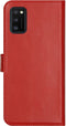 Selencia Galaxy A41 - Echt Lederen Bookcase - 3 Pashouders - Rood