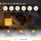 UPLY Wake up light - Digitale wekker - Natuurlijke zonsopkomst 30 geluiden - USB oplaadpunt
