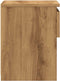 vidaXL - Nachtkastjes - 2 - st - 40x30x39 - cm - bewerkt - hout - artisanaal - eiken