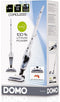 Domo DO217SV - Steelstofzuiger 2-in-1 - 14,4 V Li-Ion batterij - Grijs