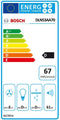 Bosch DLN53AA70 - Inbouw Afzuigkap - 302 m³/h - Stil