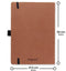 Dingbats A6 Pocket Wildlife Brown Bear Notebook - Plain