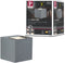 Paulmann Cybo - LED-wandlamp 2x3,5W 2700K 2x213lm IP65 Grijs Aluminium