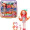 Enchantimals Sunshine Island En Een Minipoppetje Van De Flamingo-familie Roze