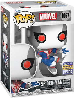 Funko Pop! Marvel Spider-Man (Bug-Eyes Armor) - Vinyl bobblehead - 10 cm hoog