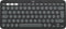 Logitech Pebble Keys 2 K380s - Draadloos Toetsenbord - 3 apparaten schakelen - Grafiet