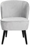 Armstoel DKD Home Decor Zwart Grijs Hout 59 x 66 x 76 cm