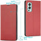 iMoshion Hoesje Geschikt voor OnePlus Nord 2 Hoesje Met Pasjeshouder - iMoshion Slim Folio Bookcase - Rood