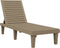vidaXL - Ligbedden - 2 - st - 155x58x83 - cm - polypropeen - lichtbruin
