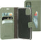 Mobiparts Classic Wallet Case - iPhone 11 Pro - Extra opbergvak - Groen