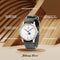 Johnny Loco Luna II - Horloge Heren - Roestvrij Stalen Kast - Saffierkristal - 41,3mm - Waterdicht tot op 100M - Chalk