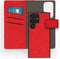 iMoshion Hoesje Geschikt voor Samsung Galaxy S23 Ultra Hoesje Met Pasjeshouder - iMoshion Uitneembare 2-in-1 Luxe Bookcase - Rood