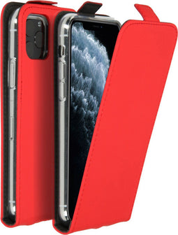 Accezz iPhone 11 Pro - Flipcase - Pasjeshouder - Rood