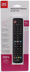 One For All URC4911 - Afstandsbediening TV - Geschikt voor LG TV's - Verlichte toetsen