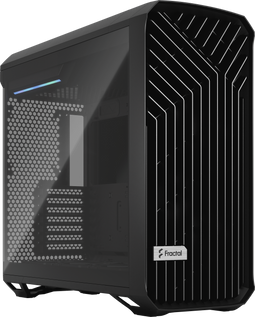 Fractal Design Torrent - ATX Semi-toren doos - Gehard glas - Wit Zwart