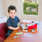 New Classic Toys® Houten Speelgoedkassa - Kassa met Scanner en Pinapparaat - Rood
