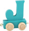 small foot - Coloured Letter Train J